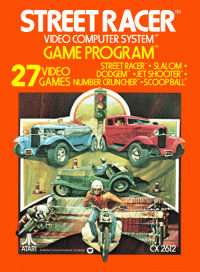 Speedway II Atari 2600 US box art